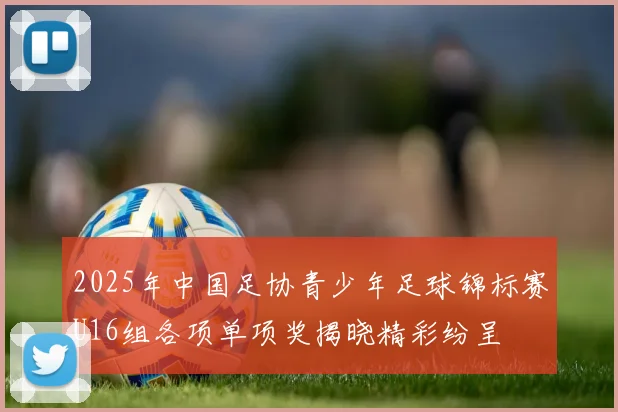 2025年中国足协青少年足球锦标赛U16组各项单项奖揭晓精彩纷呈
