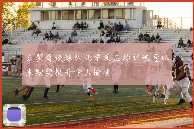 东契奇谈球队化学反应称训练营以来默契提升令人愉快